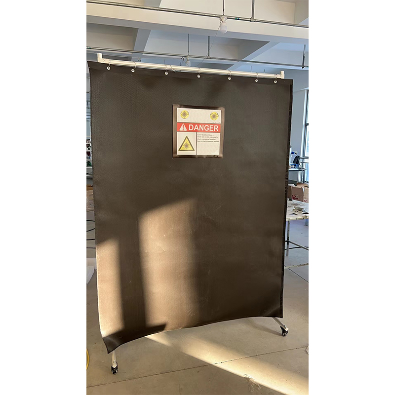 PhotonSafe - Laser Welding Protection Curtain - freestanding