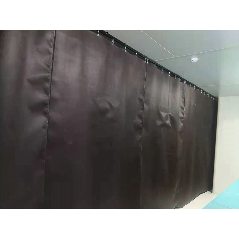 PhotonSafe - Laser Welding Protection Curtain - hanging